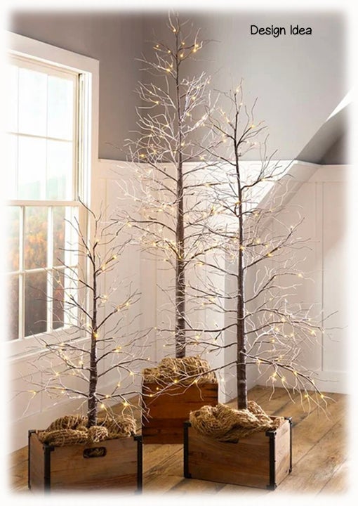 LED Lighted Twig Tree Will S Company   FC LT3080L 3 Lg 